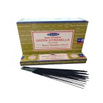 Green Citronella Incense 15g Satya - Competitive Series